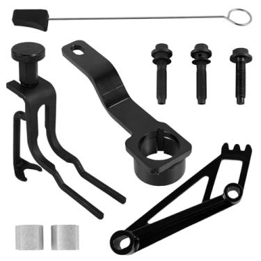 Imagem de FALESOUL Ferramenta de compressor de mola de válvula, kit de ferramentas de reparo de motores, kit de ferramentas de compressor de mola de válvula compatível com motores 4.6L 5.4L 6.8L 3V