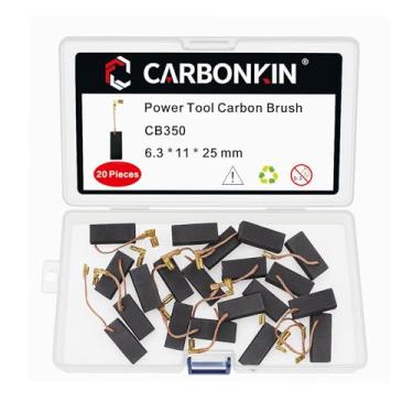 Imagem de 20 peças de escovas de carbono CARBONKIN substituem CB350 194160-9 para Makita HR4010C HM0871C HR3210FCT HR4002 HR3210C HM0870C