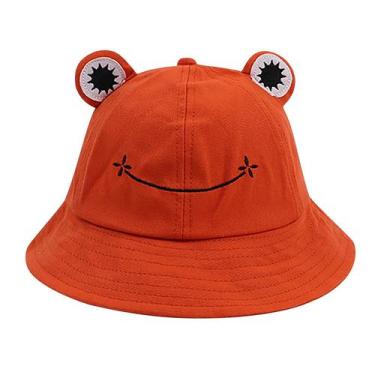 Imagem de Mulheres inverno bonito animal caminhadas praia pesca boné chapéus fot