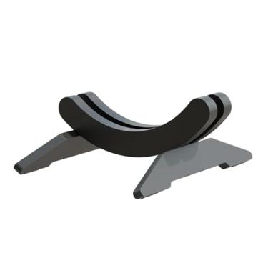 Imagem de YIJU Suporte de chão para bicicleta, expositor ajustável para garagem, suporte individual para bicicleta, organizador de armazenamento para bicicletas, Preto