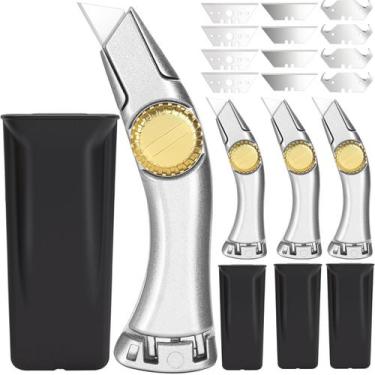 Imagem de Conjunto de facas utilitárias para telhados lizenoz com 3 lâminas de r