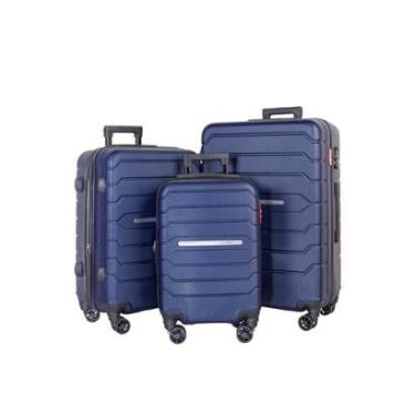 Imagem de Kit 3 malas de viagem Abs 20" 24" 28" Arizona-Unissex
