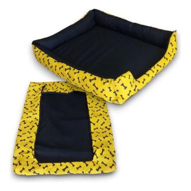 Imagem de Cama De Cachorro Cama Para Pets Grandes+capa Extra 70x80cm - VL Enxova