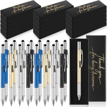 Imagem de AmazingSpark 20 conjuntos de canetas multiferramentas de presente de agradecimento para homens, com caixas de citação motivacionais, presentes de agradecimento, para pai, marido, amigos, colegas de