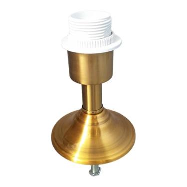 Imagem de Ｂｅｓｇａ Suporte de mesa com base fixa, acessório de iluminação feito com parte de garrafa de cerâmica e metal para luminárias de mesa modificadas com soquete, Style C