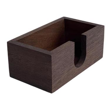 Imagem de Baoblaze Porta-lenços de Madeira, Organizador de Blocos de Notas para Banheiro, Lavabo E Quarto.