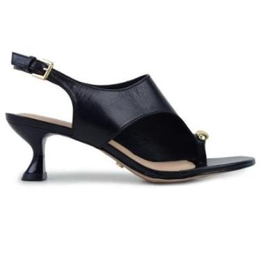 Imagem de Sandália Feminina Cecconello New Venetto Preta - 2754-Feminino