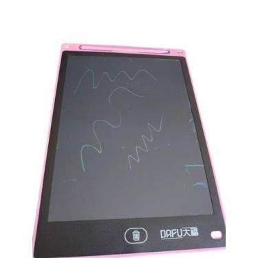 Imagem de Tablet Infantil Lousa Magica Escrever Desenhar 10 Polegadas Cor Rosa -