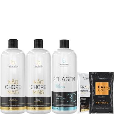 Imagem de Borabella Não Chore 2x1L + Selagem 3D Semi Definitiva 1L