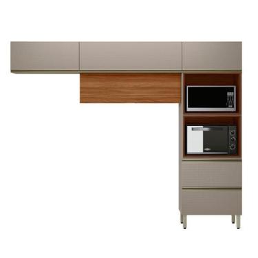 Imagem de Cozinha Modulada Proença 3 Peças com Torre Quente 2 Fornos - Demartêz,