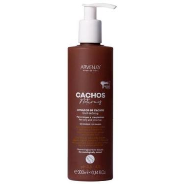 Imagem de Ativador De Cachos Arvensis Cabelos Crespos Creme Pentear Finalização 