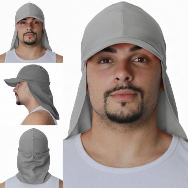 Imagem de Touca de Soldador Brim Legionário Com Aba Proteção Solar Maicol