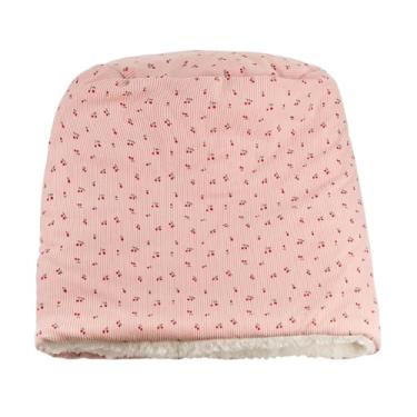 Imagem de Generic Saco de dormir para gatos, cama tipo caverna, confortável para descanso no outono e inverno, ideal para cães como poodle e chihuahua, perfeito para, Rosa