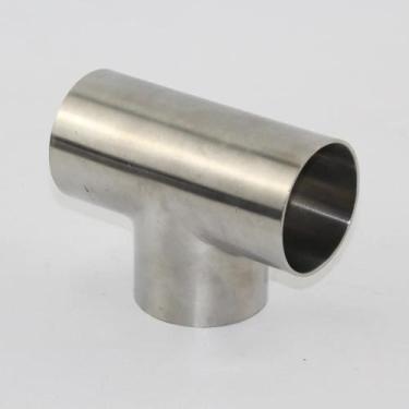 Imagem de Conexões Em T De Aço Inoxidável Sanitário Polido Espelhado 12mm-76mm -