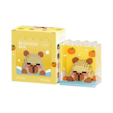 Imagem de Kit De Blocos De Montar De Animais Fofos Para Meninas: Panda, Girafa, 