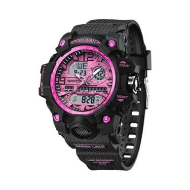 Imagem de Relógio Digital Esportivo Unissex À Prova D'Água SANDA G Style Cronógr