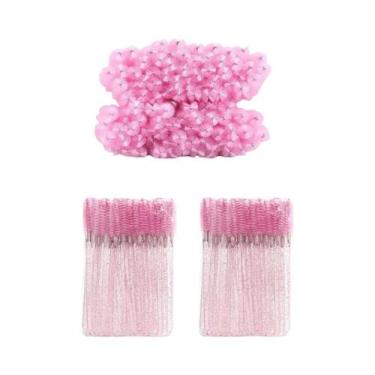 Imagem de 100PCS Escovas De Máscara Descartáveis Aplicadores De Cílios Conjunto 