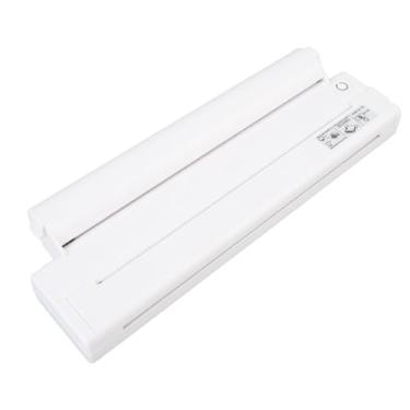 Imagem de Fabater Impressora Sem Tinta Portátil Com Bateria de Longa Duração para Notas de Estudo de Recibo de Etiqueta Fotográfica, Escola Em Casa (Branco)