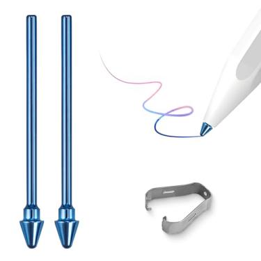 Imagem de Pontas de substituição de liga de titânio compatíveis com Galaxy Tab S11/S11 Ultra 2025 S Pen – Ajuste exclusivo apenas para a caneta S 2025 (não compatível com outros modelos) – Pontas de precisão