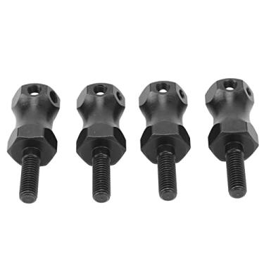 Imagem de KIMISS 4 Unidades Adequadas para Adaptador de Extensão de Cubo de Roda Hexagonal LOSI Baja Rey, Acoplador RC Ampliado de 15 Mm para Rock Rey e Hammer - Construção Em Aço, Estabilidade Aprimorada,