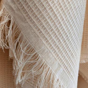 Imagem de Manta Sofá Super King Gigante Decorativa E Capa Protetora Algodão Artesanal(Cru,1,50x1,80m)