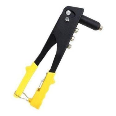 Imagem de Rebitadeira Alicate Rebitador Manual Profissional 4 Bicos - 123Util