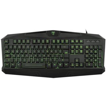 Imagem de Teclado Membrana Gamer T-Dagger Minesweeping Single Color Preto ABNT2-Unissex