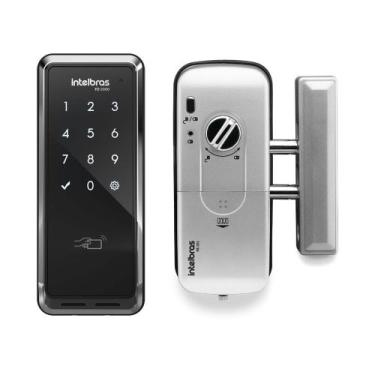 Imagem de Fechadura Digital Sem Fio Sobrepor Senha e Tag FD 2000 Intelbras