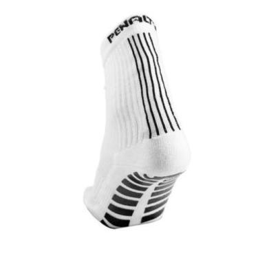 Imagem de Meia Penalty Perf Grip 410791, Branco preto, 33/38