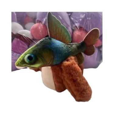 Imagem de Boneco De Pelúcia Italiano Brainrot Tung Tung Sahur Tralalero Bombardi