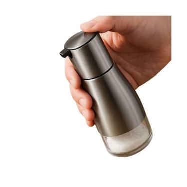 Imagem de Porta Temperos Vidro 320ml Inox