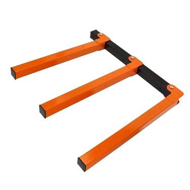 Imagem de Fafeicy Organizador de Madeira para Montagem Em Parede, Rack de Metal Durável de Aço Com Capacidade de 460 Libras, Perfeito para Armazenar Madeira Serrada, Tubos e Equipamentos de Esqui Em Espaços