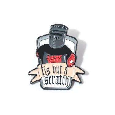 Imagem de Brooch Pin Funny Knight Helmet Alloy Lapel Badge - Yiweisai