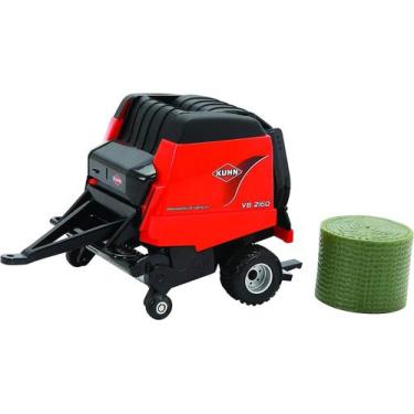 Imagem de Réplica fundida sob pressão Toy Baler Britains Kuhn Round 1:32 - Gloom