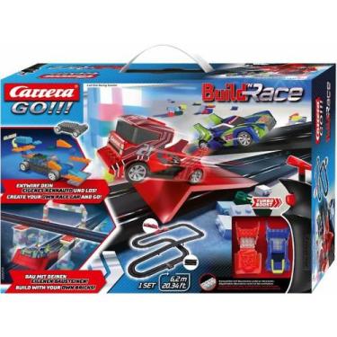 Imagem de Racing Set go!!! Build 'n Race 6.2 em escala 1:43 com botão Turbo - Gl