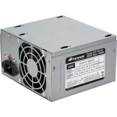 Imagem de Fonte Atx 20+4 Fortrek Lite S 200W Real