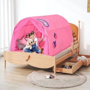 Imagem de Tenda de cama Play Tent Costzon Kids Dream com cortina de rede dupla