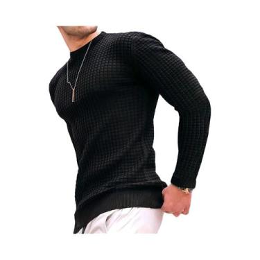 Imagem de Moletom Masculino Com Capuz E Gola Redonda Em Jacquard Com Estampa Xad