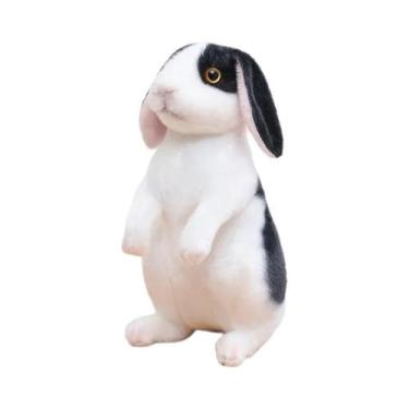 Imagem de Brinquedo De Pelúcia Coelho Realista De 20cm, Coelho Kawaii De Páscoa,