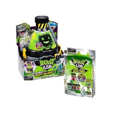 Imagem de Kit Beast Lab - Criador de Tubarão Fera  (4730) + Beast Lab Refil (4731)