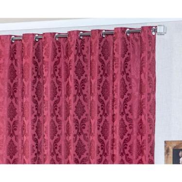 Imagem de Cortina Tecido Jaquard Semi blackout 2,80x1,80 Para Sala e Quarto - ga
