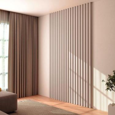 Imagem de Painel Ripado em Placa 100% MDF 250x134cm - Dalla Costa