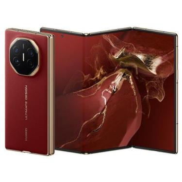 Imagem de Smartphone Huawei Ultimate Design MateXT 1TB 16GB RAM Vermelho 6,4" Câ