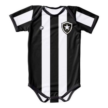 Imagem de Macacão Body Infantil Bebe 0 a 12 Meses Clubes Brasileiros Fla Flu Vas