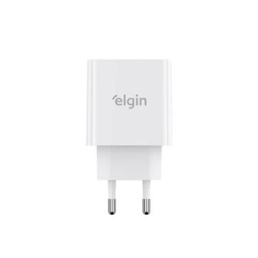 Imagem de Carregador Elgin USB p/Tomada c/2 Saídas