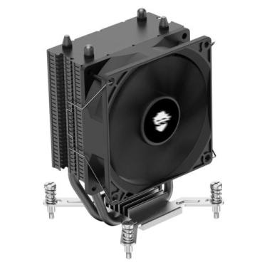 Imagem de Cooler Para Processador Gamer Ninja Hayate X2, 90mm, Intel-AMD, Preto,