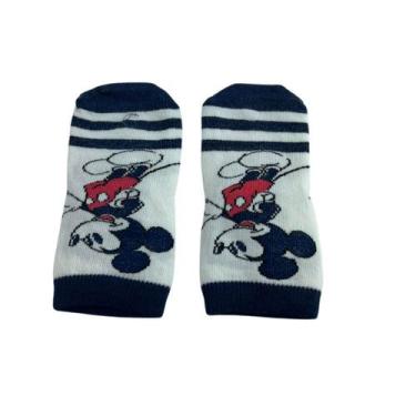 Imagem de Meia Infantil Menino Lupo 02088 Baby Disney, Off white, 16/23