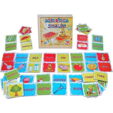 Imagem de Jogo Da Memória - Inglês - Ciabrink