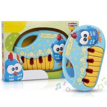 Imagem de Teclado infantil da popo galinha pintadinha - winfun