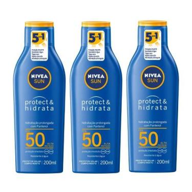 Imagem de Kit 3un Protetor Solar Nivea Sun Protect FPS50 200ml - Nivea